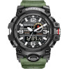 Часы наручные Smael 8035 Original с двойным дисплеем (Army Green) (17780)