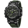 Часы наручные Smael 8106 Original с двойным дисплеем (Army Green) (17785)