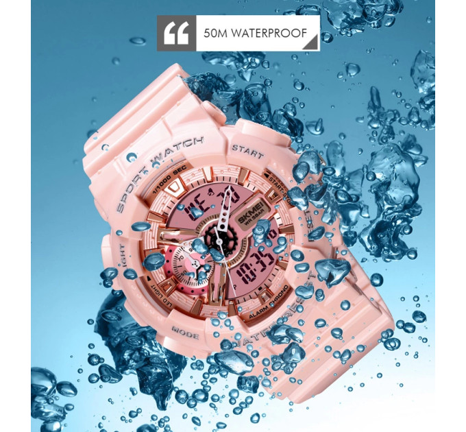 Часы наручные женские Skmei 1688 Original (Pink, 1688PK) (17160)