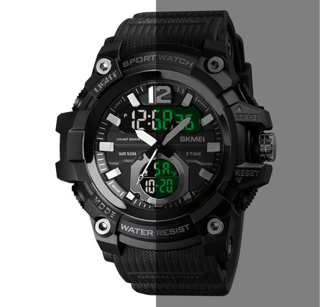 Часы наручные мужские Skmei 1725 (Black, 1725BK) (18428)