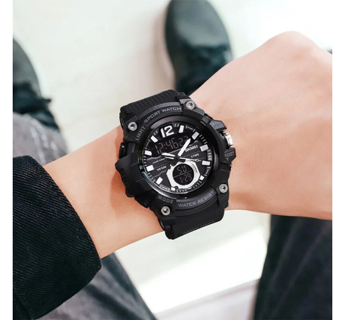 Часы наручные мужские Skmei 1725 (Black, 1725BK) (18428)