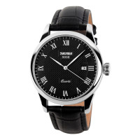 Часы наручные мужские Skmei 9058 (Black Man Stainless Steel, 9058SBK-B)