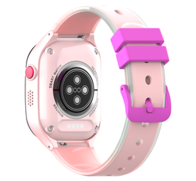Детские смарт-часы Wonlex CT26 Ultra Small Original компактные часы-телефон с видеозвонком GPS и SIM (Pink) (19146)