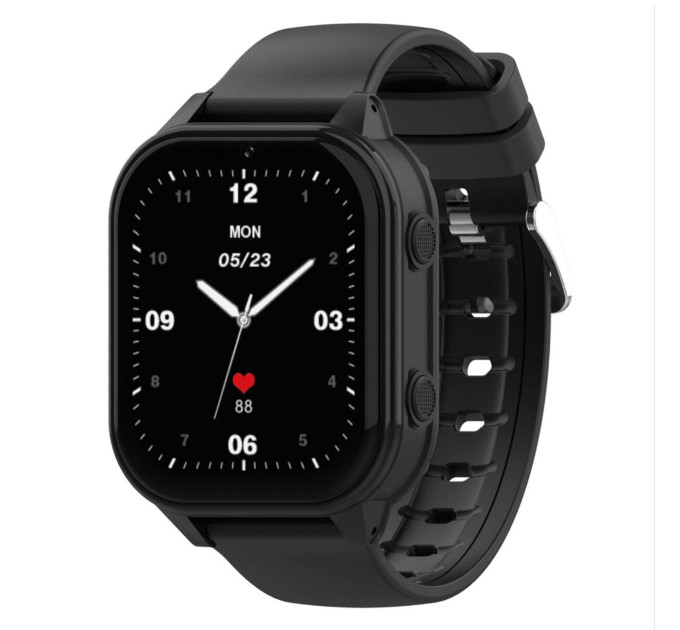 Детские смарт-часы Wonlex KT19 PRO Max Original часы-телефон с видеозвонком GPS WI-FI и SIM-картой (Black) (19131)