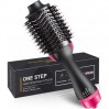 Фен-гребінець ONE STEP WM-001 електрична (Black Pink)