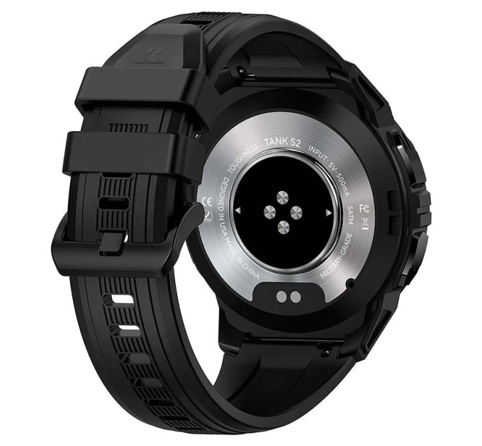 Женские смарт-часы Kospet Tank S2 с GPS Original (Black) (16981)