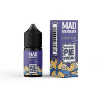 Жидкость для POD систем Mad Breakfast Salt Blueberry Pie 30 мл 65 мг (Пирог с черникой)