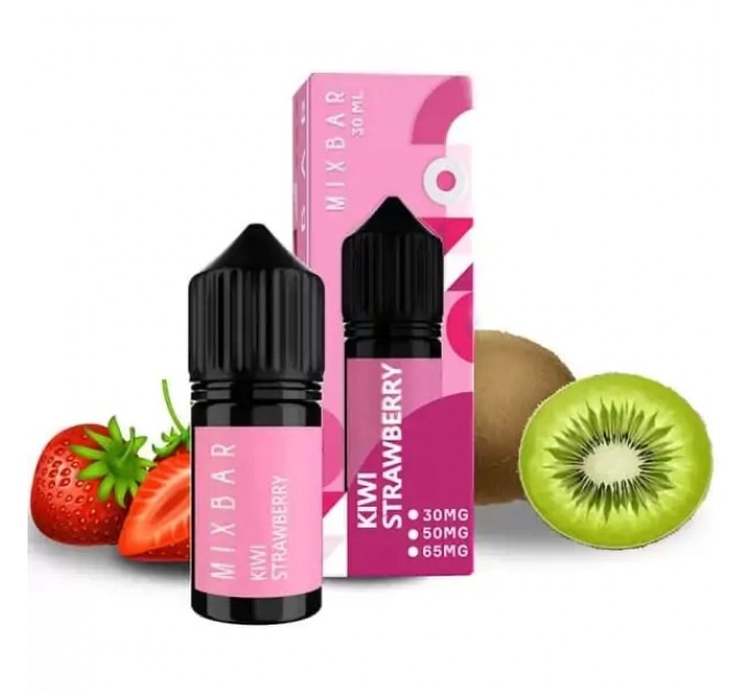 Жидкость для POD систем Mix Bar Kiwi Strawberry 30 мл 50 мг (Киви клубника)