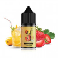 Жидкость на солевом никотине WES Gold 30 мл 50 мг, Strawberry Lemonade (Клубничный лимонад)