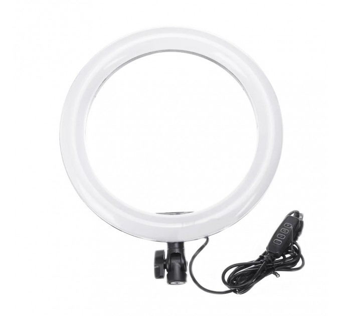 Кільцева LED лампа XD-260 без тримача для телефону та підставки (Black)
