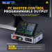 Лабораторный блок питания Fnirsi DPS-150 С2С PD (1CH, 30V, 5A) +кабель и блок зарядки (Blue) (19662)