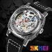Механические часы наручные скелетон с автоподзаводом Skmei 9271 (Black, 9271BK) (18388)