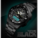 Мужские наручные часы Skmei 1370 Original (Black Black, 1370BKBK) (17130)