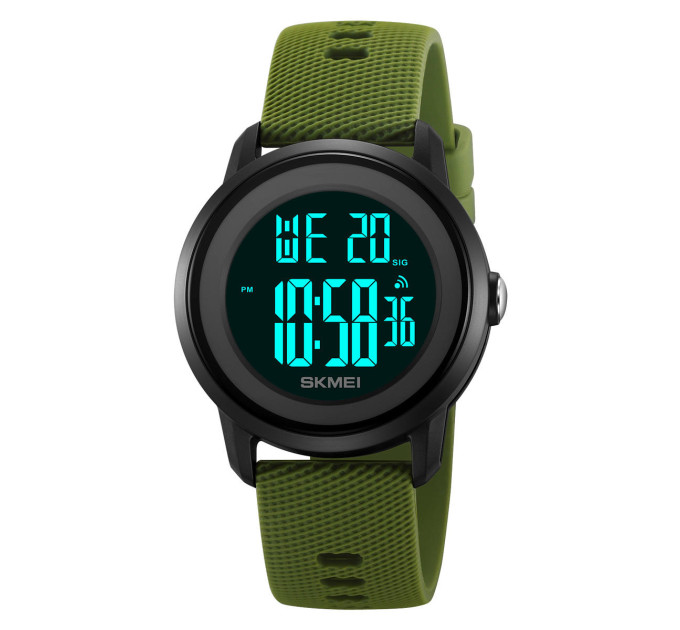Мужские наручные часы Skmei 2218 Original спортивные электронные цифровые (Army Green, 2218AG) (19158)
