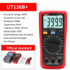 Мультиметр UNI-T UT136B+ Цифровой мультитестер; Напряжение DC/AC; Ток DC/AC; R; C; Прозвонка цепи; тест Диодов, NCV (19820)