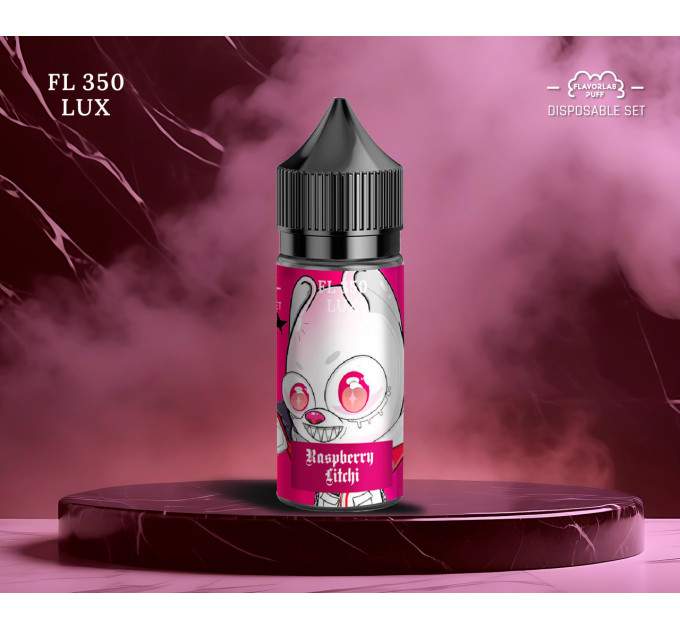 Набір для самозамішування на сольовому нікотині Flavorlab FL350 LUX 30 мл (Малина Лічі, 0-50 мг) (16475)