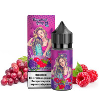 Набор для самозамеса на солевом никотине Flavorlab Lady 30 мл, 0-50 мг Raspberry Grapes (Малина Виноград)