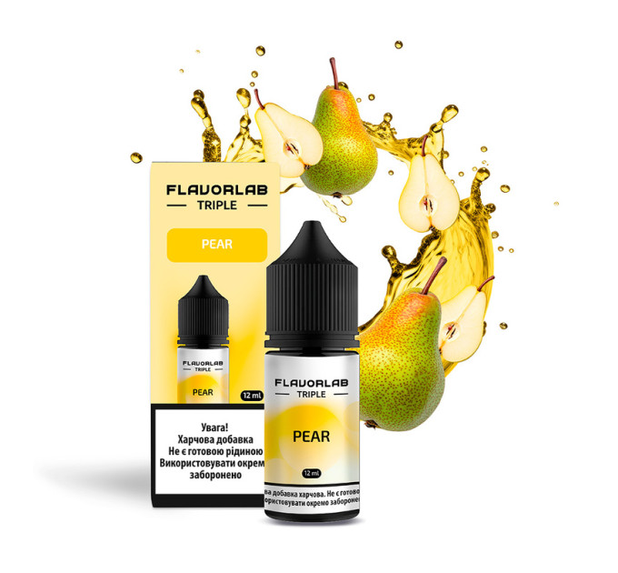 Набор для самозамеса на солевом никотине Flavorlab Triple 30 мл (Pear Груша, 0-65 мг) (17536)
