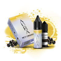 Набор для самозамеса солевой Aura 15 мл (Black Lemon Лимон Черная Смородина, 0-50 мг)