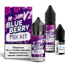 Набір для самозамісу сольовий Flavorlab M-Jam V2 30 мл, 0-50 мг Blueberry (Чорниця)