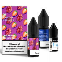 Набор для самозамеса солевой Flavorlab P1 10 мл, 0-50 мг Strawberry Grapes (Клубника Виноград)