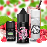 Набор для самозамеса солевой Hype 30 мл, 0-50 мг Raspberry (Малина)