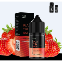 Набор для самозамеса солевой WES Platinum 30 мл (Strawberry клубника 0-65 мг)