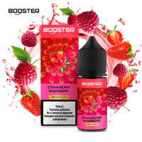 Набор компонентов для самозамеса солевой BOOSTER 30 мл (Strawberry Raspberry, Клубника Малина 0-50 мг)