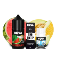 Набор компонентов для самозамеса солевой Nova 30 мл (WATERMELON MELON Арбуз Дыня, 0-50 мг)