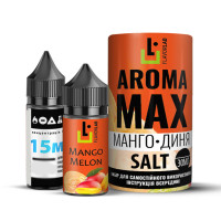 Набор компонентов для самозамеса солевой жидкости Flavorlab Aroma MAX 30 мл (Манго-Дыня, 0-65 мг)