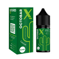Набор компонентов для самозамеса солевой жидкости Octobar X 30 мл (Cactus Кактус Ананас, 0-65 мг)