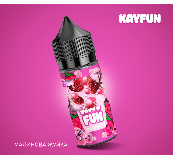 Набор компонентов для самозамеса солевой заправки Flavorlab Kayfun 30 мл (Малиновая Жвачка, 0-50 мг) (18703)
