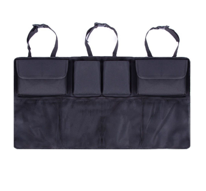 Органайзер автомобильный в багажник на спинку сиденья LVR 025 сумка на 8 отсеков (Black) (18992)