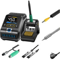 Паяльная станция Fnirsi DWS-200-F245-B Tip Standard Точная регулировка температкры  100-450°C  / 200 Вт