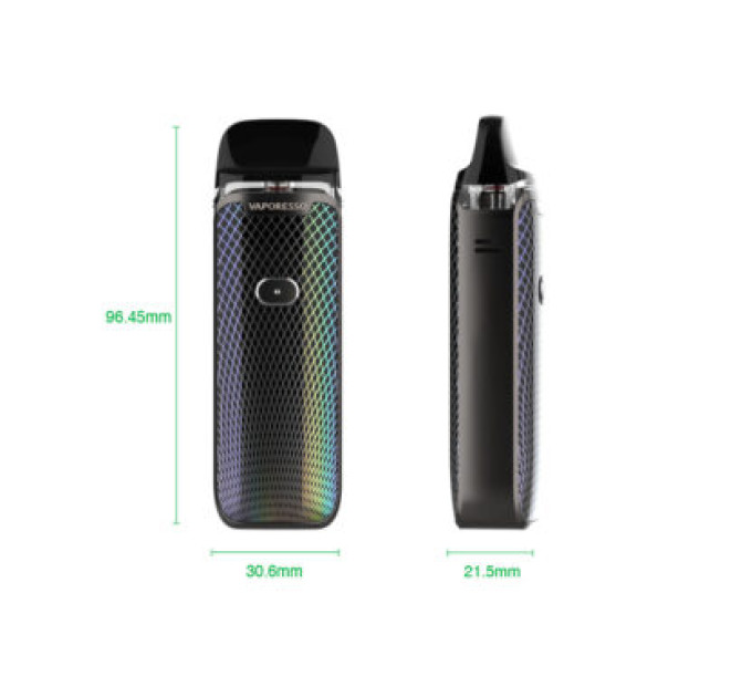 Под-система Vaporesso LUXE PM40 Pod Kit 1800mAh 4ml Оригінал (Чорний) (16631)