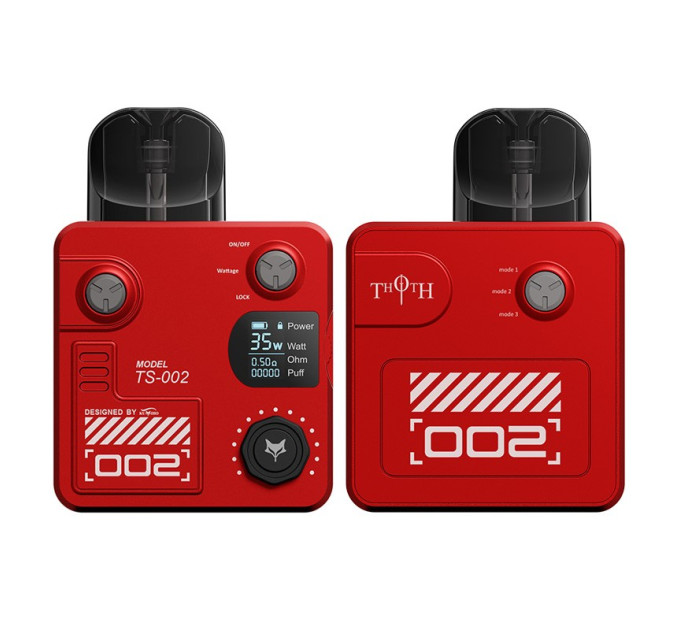 Под-система Kumiho THOTH S 35W Pod 1000mAh 2ml Original Kit (Charming Red) (16845)