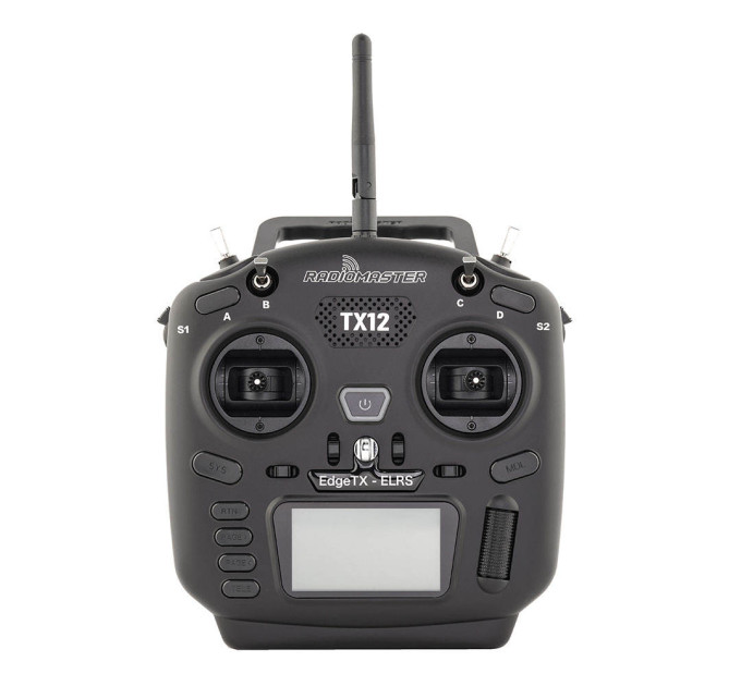 Пульт дистанционного управления RadioMaster TX12 MKII ELRS M2 16-канальный передатчик для БПЛА систем (Black) (18771)