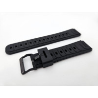 Ремешок силиконовый для Смарт-часов Kospet Tank S1 Original (Black)