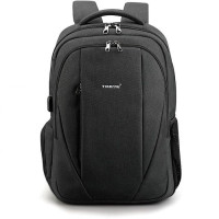 Рюкзак городской Tigernu T-B3399 22л с USB для ноутбука 15.6'' (Black Grey)