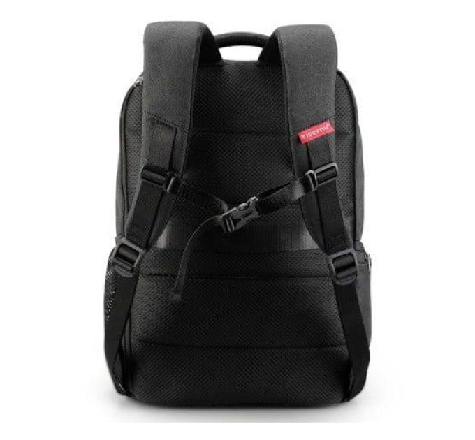 Рюкзак городской Tigernu T-B3399 22л с USB для ноутбука 15.6'' (Black Grey) (17051)