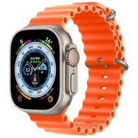 Смарт-часы LEMFO X9 Call Original силиконовый ремешок (Orange)