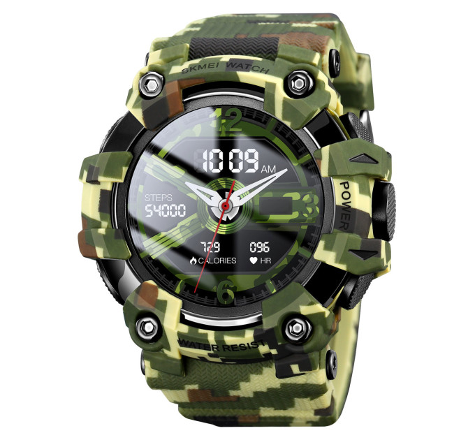 Смарт-часы Skmei S231 Original силиконовый ремешок (Army Camouflage) (16696)