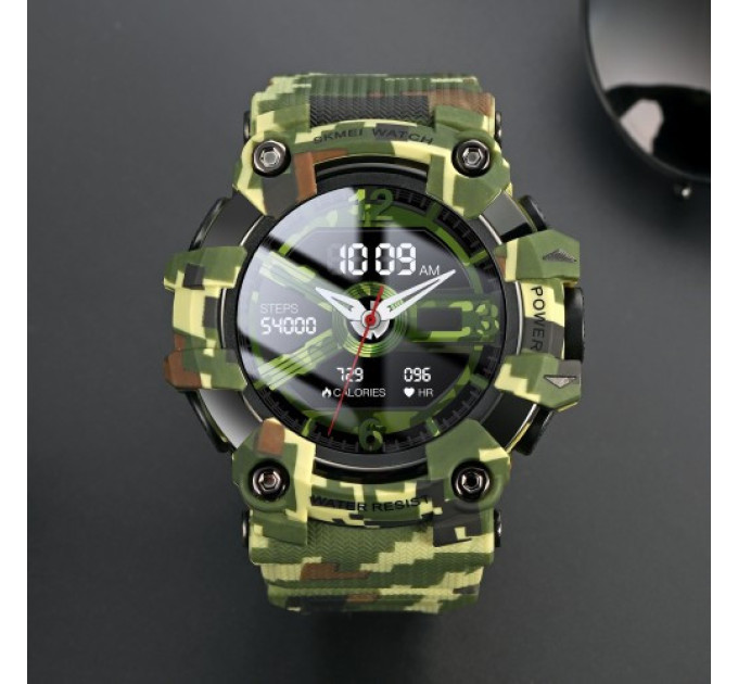 Смарт-часы Skmei S231 Original силиконовый ремешок (Army Camouflage) (16696)