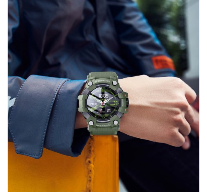 Смарт-часы Skmei S231 Original силиконовый ремешок (Army Camouflage) (16696)