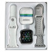 Смарт-часы T55 PRO MAX с двумя ремешками + беспроводные наушники (White) (17646)