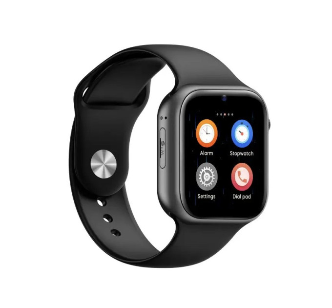 Смарт-часы детские LEMFO K20 4G с камерой WI-FI GPS SIM-карта Original силиконовый ремешок (Black) (16740)