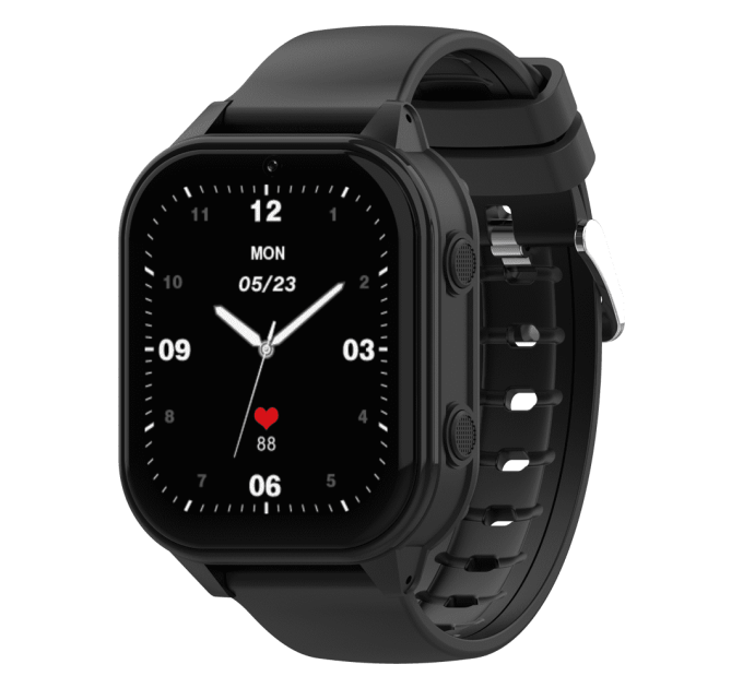 Смарт-годинник дитячі Wonlex KT19 RPO 4G з камерою WI-FI GPS SIM-карта Original (Black) (16992)