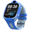 Смарт-часы детские Wonlex KT35 с камерой WI-FI GPS SIM-карта Original силиконовый ремешок (Blue) (17977)