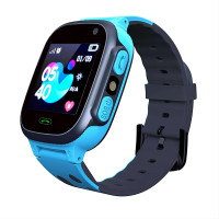 Смарт-часы телефон детские Smart Watch S1 с видеозвонком WI-FI GPS SIM-карта (Blue)
