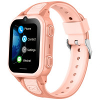 Смарт часы-телефон детские Wonlex CT21 Mini Original с видеозвонком WI-FI GPS SIM-карта (Pink)